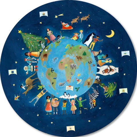 Zettelkalender Weihnachten bei den Kindern der Welt - 