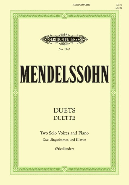 Duette - Felix Mendelssohn Bartholdy