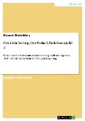 Cover-Bild zum Titel 'Grundsicherung durch das Arbeitslosengeld 2' von 'Roman Shatokhin'