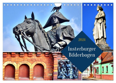 Insterburger Bilderbogen (Wandkalender 2024 DIN A4 quer), CALVENDO Monatskalender - Henning von Löwis of Menar