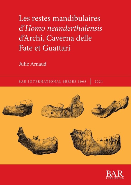 Les restes mandibulaires d'Homo neanderthalensis d'Archi, Caverna delle Fate et Guattari - Julie Arnaud