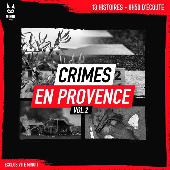 Crimes en Provence volume 2 - Sandrine Brugot, Angie Creations, Minuit, Yann Kral, Luc Tailleur