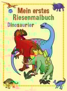 Cover-Bild zum Titel 'Mein erstes Riesenmalbuch. Dinosaurier' von 'Brigitta Nicolas'