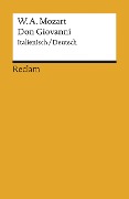 Cover-Bild zum Titel 'Don Giovanni' von 'Wolfgang Amadeus Mozart'