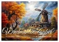 Windmühlenzauber (Wandkalender 2024 DIN A3 quer), CALVENDO Monatskalender - Sabine Löwer