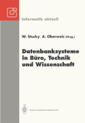 Cover-Bild zum Titel 'Datenbanksysteme in Büro, Technik und Wissenschaft' von ''