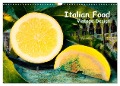 Italian Food - Vintage Design (Wandkalender 2024 DIN A3 quer), CALVENDO Monatskalender - Carmen Steiner