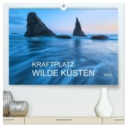 Cover-Bild zum Titel 'Kraftplatz Wilde Küsten (hochwertiger Premium Wandkalender 2026 DIN A2 quer), Kunstdruck in Hochglanz' von 'Christian Heeb'