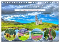 Cover-Bild zum Titel 'Schottland - Magische Landschaften der Highlands (Wandkalender 2026 DIN A4 quer), CALVENDO Monatskalender' von 'Dieter Meyer'