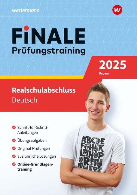 FiNALE - Prüfungstraining Realschulabschluss Bayern. Deutsch 2025 - Julia Arnold, Tina Feyler, Herbert Hieke, Anja Templer