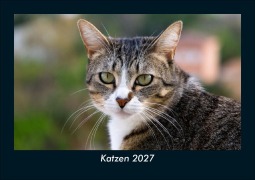Cover-Bild zum Titel 'Katzen 2027 Fotokalender DIN A5' von 'Tobias Schmitt, Kevin Heber'