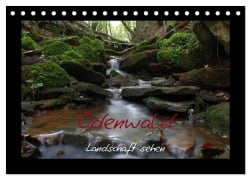 Cover-Bild zum Titel 'Odenwald - Landschaft sehen (Tischkalender 2026 DIN A5 quer), CALVENDO Monatskalender' von 'Gert Kropp'