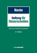 Cover-Bild zum Titel 'Haftung für Steuerschulden' von 'Alois Th. Nacke'