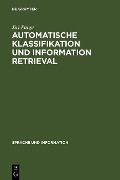 Cover-Bild zum Titel 'Automatische Klassifikation und Information Retrieval' von 'Jiri Panyr'