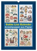 Dukke Lise Kalender - Anziehpuppen aus Papier (Wandkalender 2025 DIN A3 hoch), CALVENDO Monatskalender - Karen Erbs