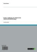 Cover-Bild zum Titel 'Frank J. Sulloway: Zur Theorie der Geschwisterbeziehungen' von 'Antje Ruthert'