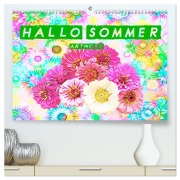Cover-Bild zum Titel 'Hallo Sommer - Artwork (hochwertiger Premium Wandkalender 2027 DIN A2 quer), Kunstdruck in Hochglanz' von 'Liselotte Brunner-Klaus'