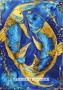 Cover-Bild zum Titel 'Tagebuch / Notizbuch  Sternzeichen Fisch' von 'Willi Meinecke'