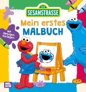 Cover-Bild zum Titel 'Sesamstraße: Mein erstes Malbuch' von ''