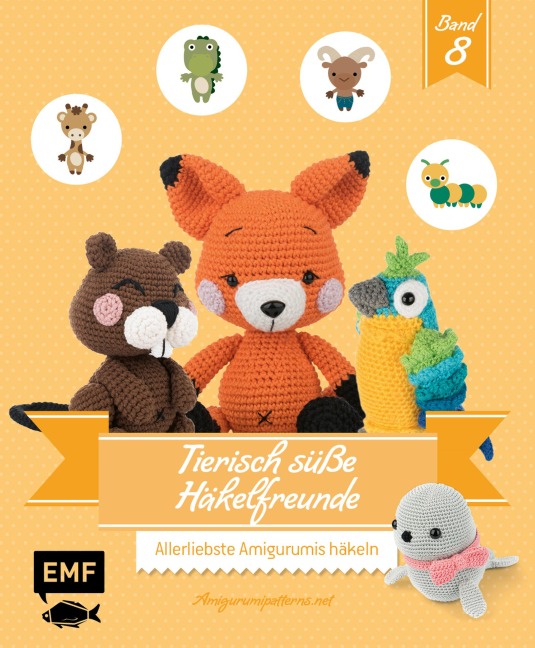 Tierisch süße Häkelfreunde 8 - Amigurumipatterns. Net