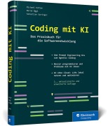 Cover-Bild zum Titel 'Coding mit KI' von 'Michael Kofler, Sebastian Springer, Bernd Öggl'