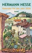 Cover-Bild zum Titel 'Insel-Kalender für das Jahr 2026' von 'Hermann Hesse'