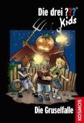 Cover-Bild zum Titel 'Die drei ??? Kids 32. Die Gruselfalle (drei Fragezeichen Kids)' von 'Boris Pfeiffer'