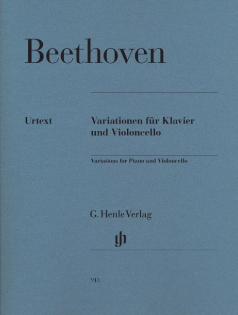 Beethoven, Ludwig van - Variationen für Klavier und Violoncello - Ludwig van Beethoven