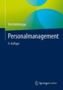 Cover-Bild zum Titel 'Personalmanagement' von 'Dirk Holtbrügge'