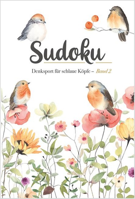 Sudoku - Blumenrätsel Vögel - 