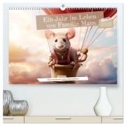 Cover-Bild zum Titel 'Ein Jahr im Leben von Familie Maus (hochwertiger Premium Wandkalender 2026 DIN A2 quer), Kunstdruck in Hochglanz' von 'Daniela Tapper'