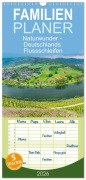 Cover-Bild zum Titel 'Familienplaner 2026 - Naturwunder - Deutschlands Flussschleifen mit 5 Spalten (Wandkalender, 21 x 45 cm) CALVENDO' von 'Giuseppe Di Domenico'