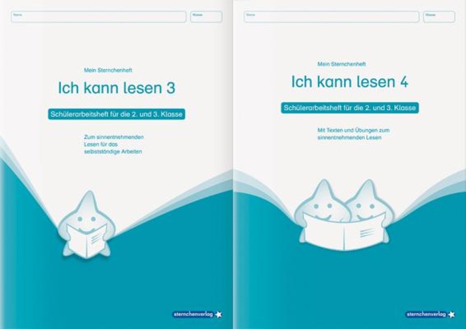 Ich kann lesen 3&4 - 2 Schülerarbeitshefte für die 2. und 3. Klasse - Katrin Langhans