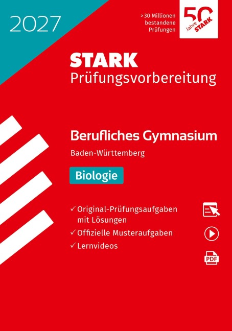 STARK Biologie - Abitur Berufliches Gymnasium 2027 BW - Prüfungsvorbereitung - 