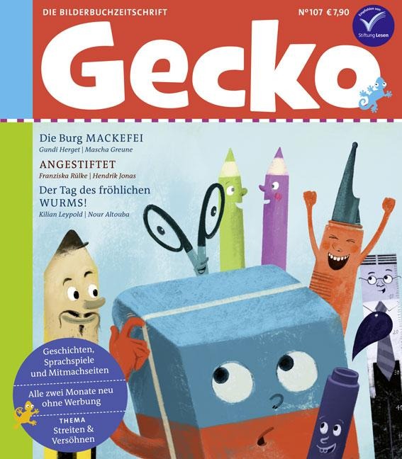 Gecko Kinderzeitschrift Band 107 - Gundi Herget, Franziska Rülke, Kilian Leypold, Andrea Schomburg, Ina Nefzer