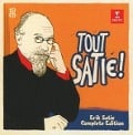Cover-Bild zum Titel 'Tout Satie! Complete Works' von 'Ciccolini/Tharaud/Gedda/Plasson/Thilbaudet'