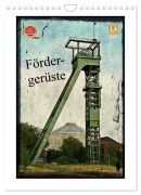 Fördergerüste (Wandkalender 2026 DIN A4 hoch), CALVENDO Monatskalender - Christine Daus