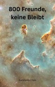 Cover-Bild zum Titel '800 Freunde, keiner Bleibt' von 'Konstantin Hale'