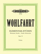Cover-Bild zum Titel '40 Elementar-Etüden für Violine solo op. 54' von 'Franz Wohlfahrt'