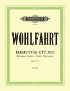 Cover-Bild zum Titel '40 Elementar-Etüden für Violine solo op. 54' von 'Franz Wohlfahrt'
