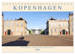 Kopenhagen. Dänemarks schöne bunte Metropole (Tischkalender 2026 DIN A5 quer), CALVENDO Monatskalender - Lucy M. Laube