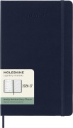 Cover-Bild zum Titel 'Moleskine 18 Monate Wochen Notizkalender 2026/2027, L/A5, 1 Wo = 1 Seite, Rechts linierte Seite, Fester Einband, Saphir' von ''