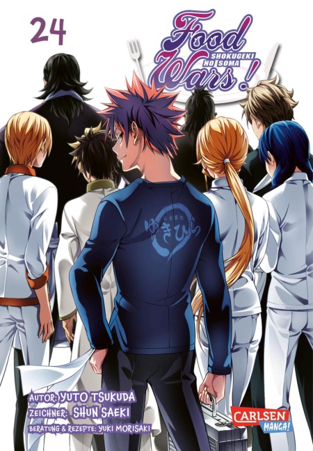 Food Wars - Shokugeki No Soma 24 - Yuto Tsukuda, Shun Saeki, Yuki Morisaki