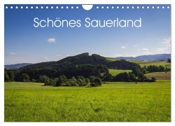 Cover-Bild zum Titel 'Schönes Sauerland (Wandkalender 2026 DIN A4 quer), CALVENDO Monatskalender' von 'Simone Rein'