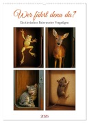 Cover-Bild zum Titel 'Wer fährt denn da? Ein tierisches Paternoster Vergnügen (Wandkalender 2026 DIN A2 hoch), CALVENDO Monatskalender' von 'Martina Marten'