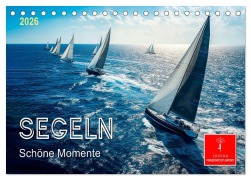 Cover-Bild zum Titel 'Segeln - schöne Momente (Tischkalender 2026 DIN A5 quer), CALVENDO Monatskalender' von 'Peter Roder'