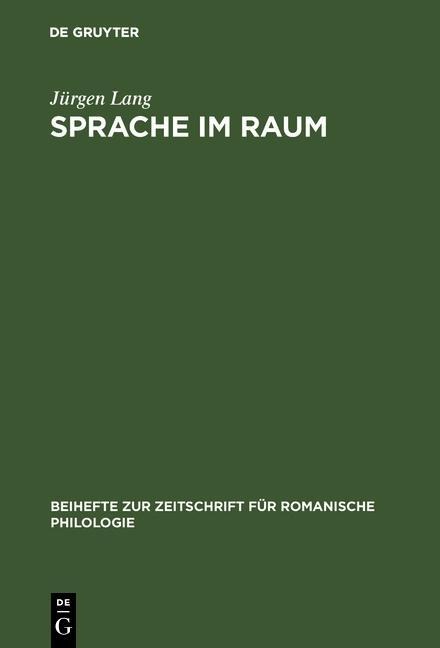 Sprache im Raum - Jürgen Lang
