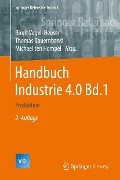 Cover-Bild zum Titel 'Handbuch Industrie 4.0 Bd.1' von ''