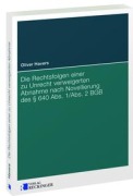 Cover-Bild zum Titel 'Die Rechtsfolgen einer zu Unrecht verweigerten Abnahme nach Novellierung des § 640 Abs. 1/Abs. 2 BGB' von 'Oliver Havers'