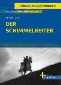 Cover-Bild zum Titel 'Der Schimmelreiter von Theodor Storm - Textanalyse und Interpretation' von 'Theodor Storm'
